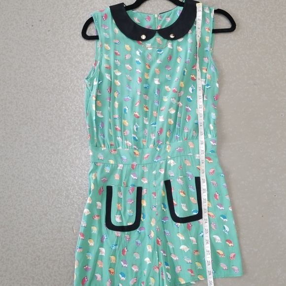 OWL PRINT ROMPER nwot - Picture 4 of 4